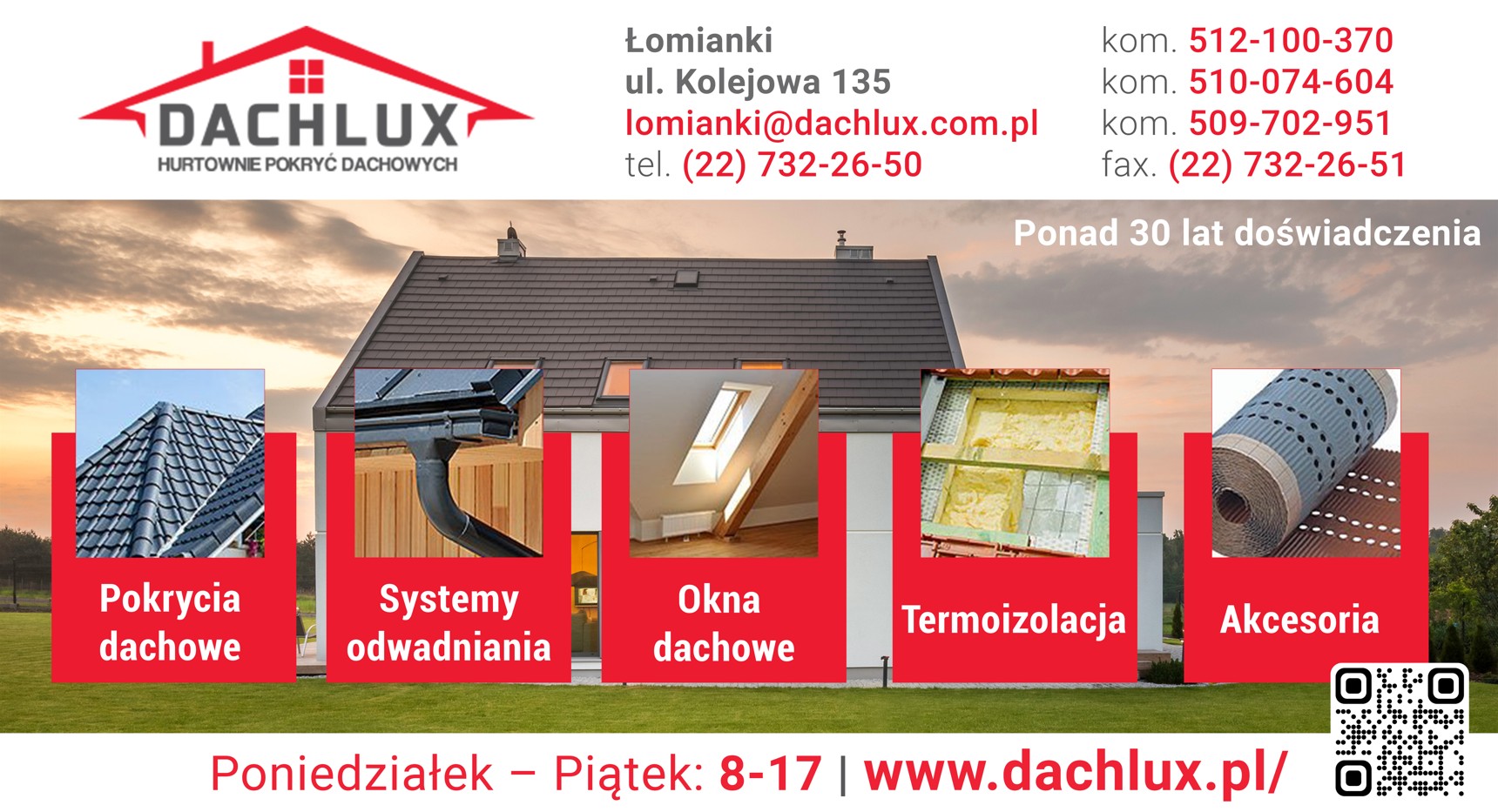 okna dachowe ŁOMIANKI